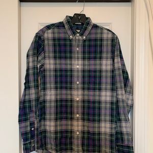 Jcrew plaid button up